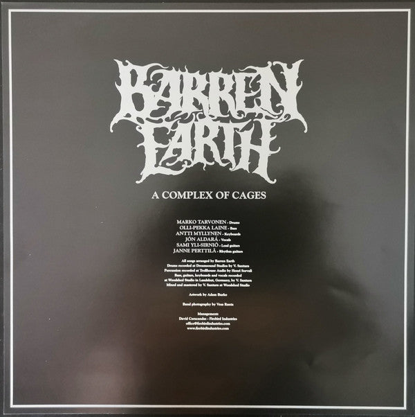 Barren Earth - A Complex Of Cages