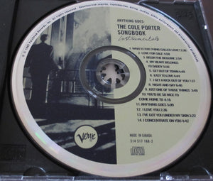 Cole Porter - Anything Goes: The Cole Porter Songbook - Instrumentals (CD) - 1992