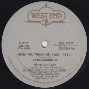 Taana Gardner - When You Touch Me - 1979