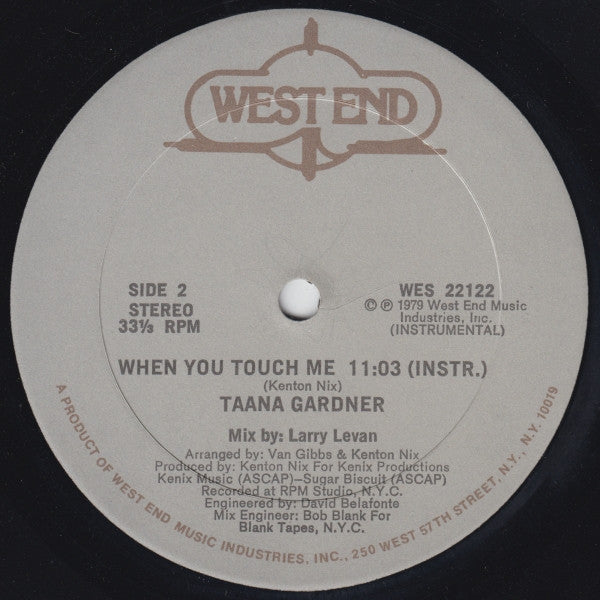 Taana Gardner - When You Touch Me - 1979
