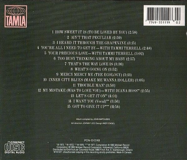 Marvin Gaye - 15 Greatest Hits (CD) - 1999