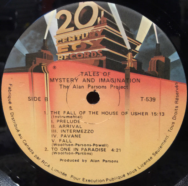 The Alan Parsons Project - Tales Of Mystery And Imagination
