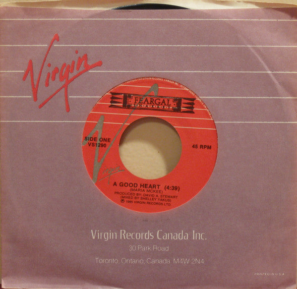 Feargal Sharkey - A Good Heart - 1985