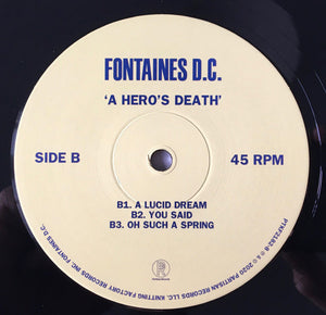 Fontaines D.C. - A Hero's Death - 2020