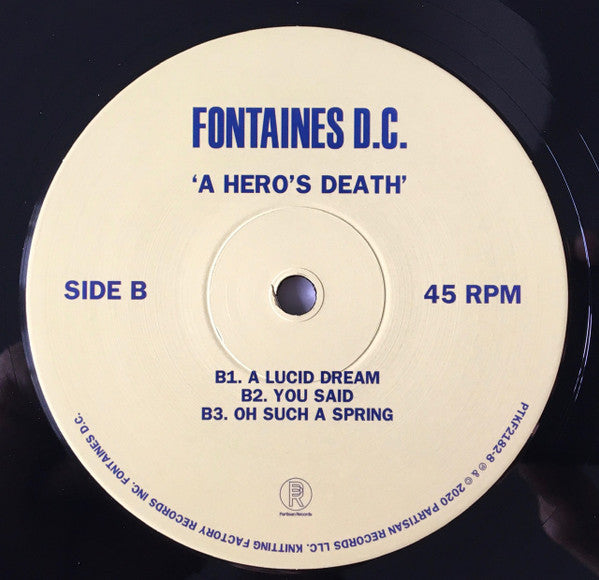 Fontaines D.C. - A Hero's Death - 2020