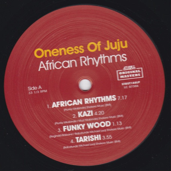 Oneness Of Juju - African Rhythms - 2018