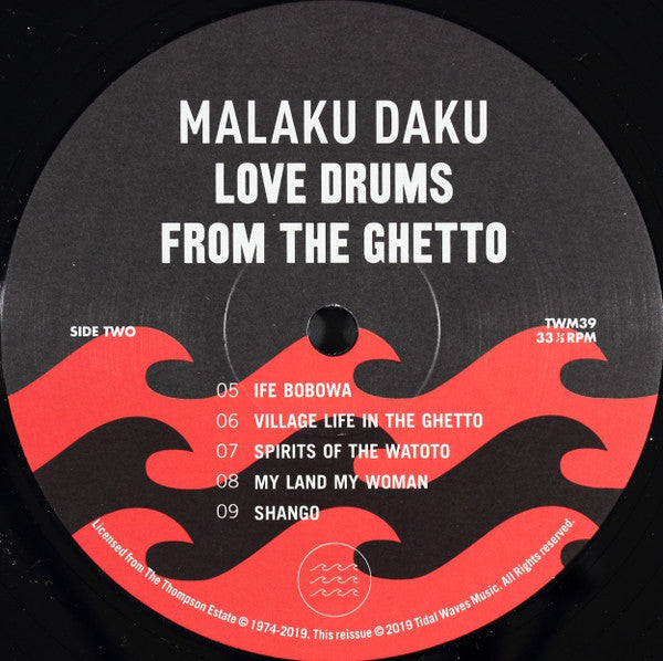 Malaku Daku - Love Drums From The Ghetto - 2019