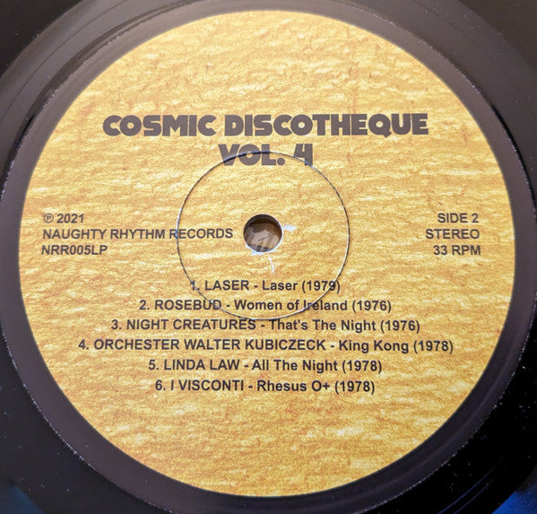 Various - Cosmic Discotheque Vol. 4 Vinyl Record