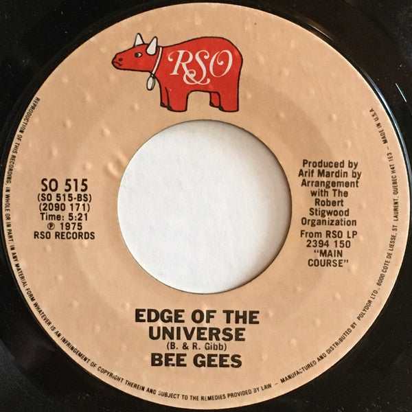 Bee Gees - Nights On Broadway / Edge Of The Universe - 1975