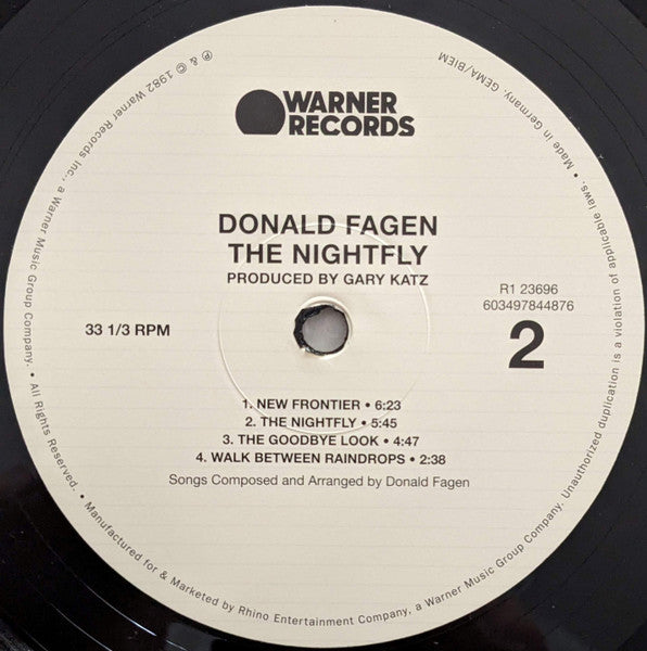 Donald Fagen - The Nightfly - 2021