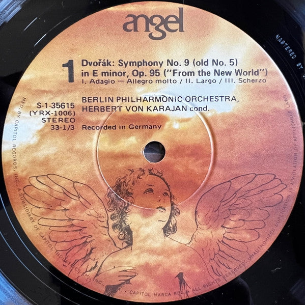 Antonín Dvořák / Bedřich Smetana - Herbert Von Karajan, Berliner Philharmoniker - New World Symphony / The Moldau -