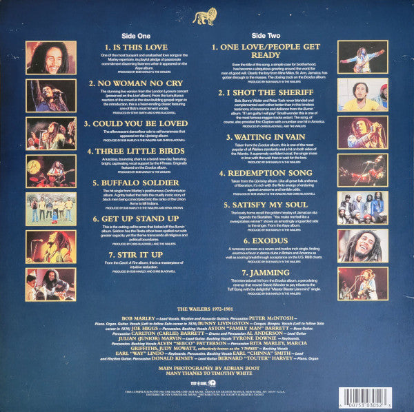 Bob Marley & The Wailers - Legend (The Best Of Bob Marley And The Wailers) -