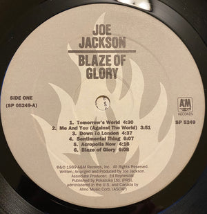 Joe Jackson - Blaze Of Glory