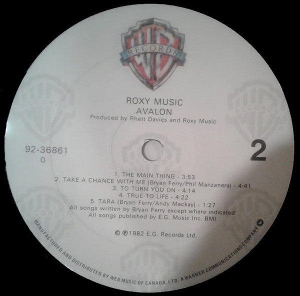 Roxy Music - Avalon -