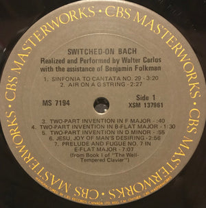 Walter Carlos - Switched-On Bach -