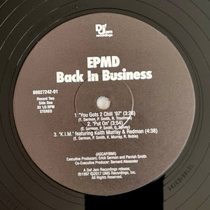 EPMD - Back In Business Vinyl Record