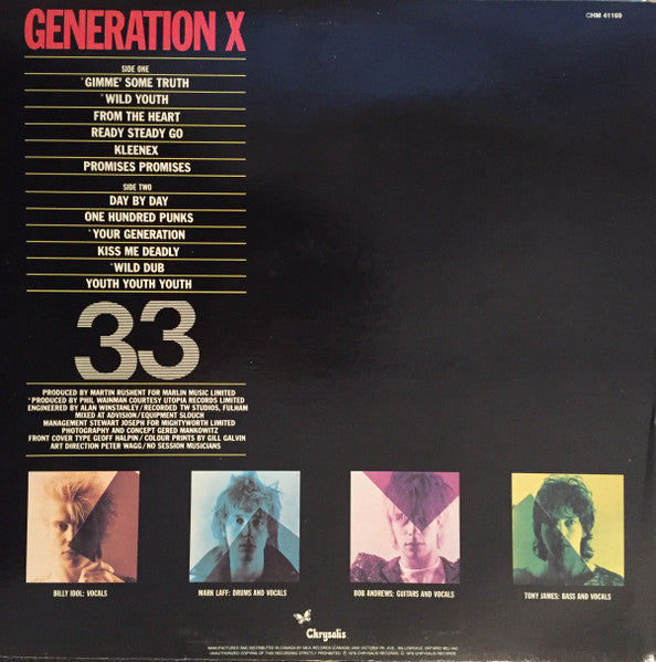 Generation X - Generation X -