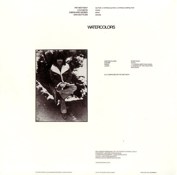 Pat Metheny - Watercolors (CD) - 1985