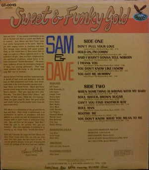Sam & Dave - Sweet & Funky Gold - 1978