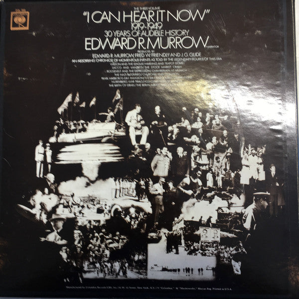 Edward R. Murrow - "I Can Hear It Now" 1919-1949
