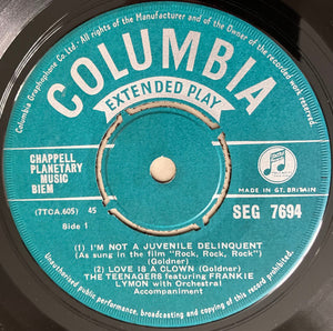 Frankie Lymon & The Teenagers - The Teenagers Featuring Frankie Lymon - 1957