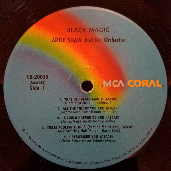 Artie Shaw And His Orchestra - Black Magic - 1973