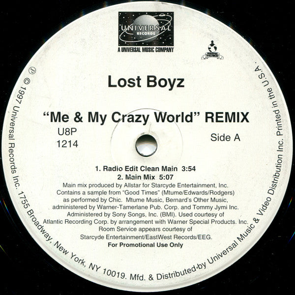 Lost Boyz - Me & My Crazy World (Remix)