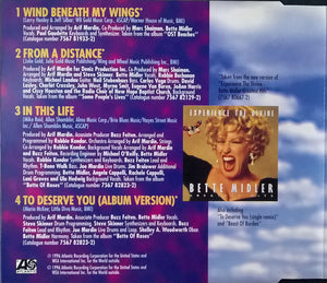 Bette Midler - Wind Beneath My Wings (CD) - 1996