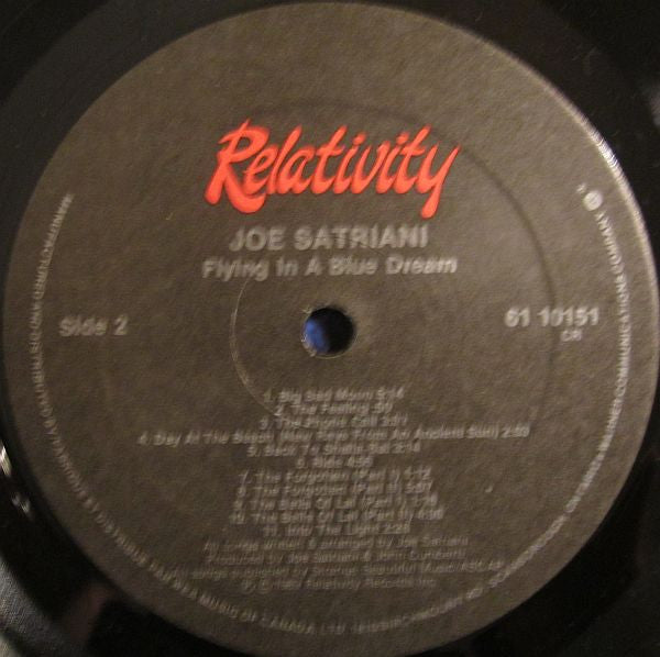 Joe Satriani - Flying In A Blue Dream - 1989
