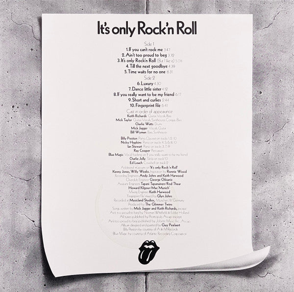 Rolling Stones, The - It's Only Rock 'N Roll - 1974