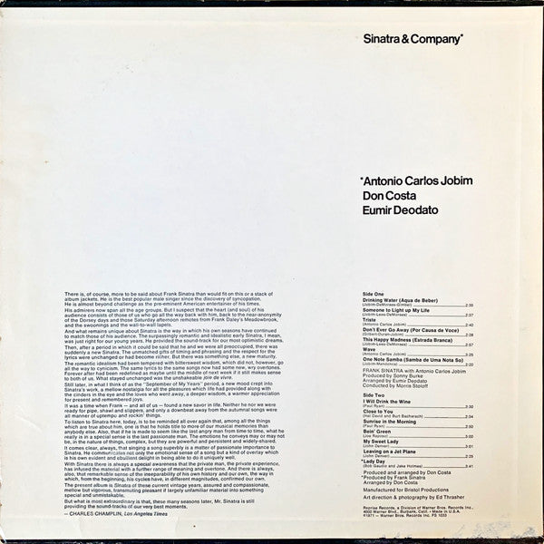Frank Sinatra - Sinatra & Company