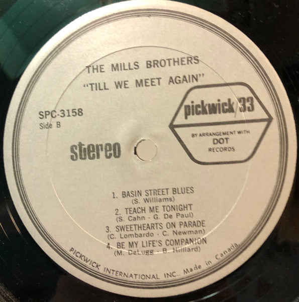 Mills Brothers, The - Till We Meet Again - 1968