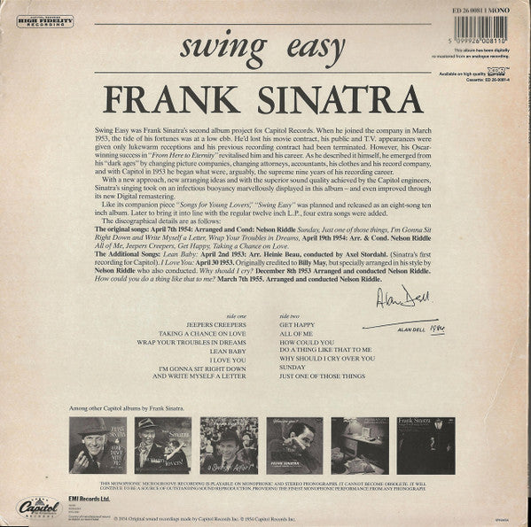 Frank Sinatra - Swing Easy