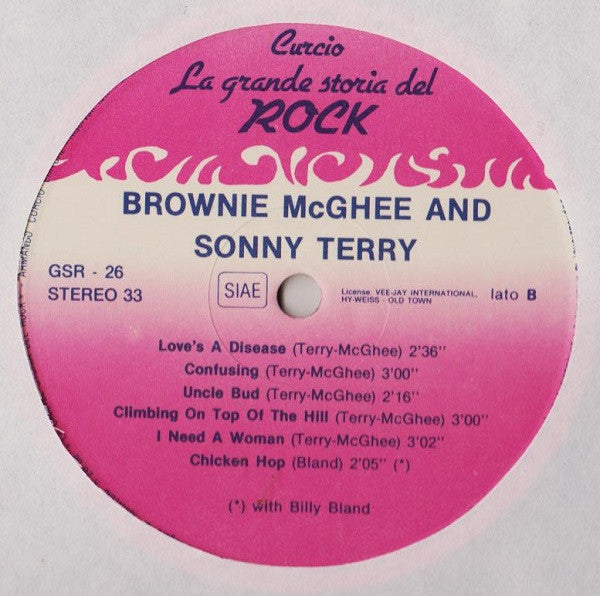 John Lee Hooker / Sonny Terry & Brownie McGhee - John Lee Hooker / Brownie McGhee And Sonny Terry - 1981