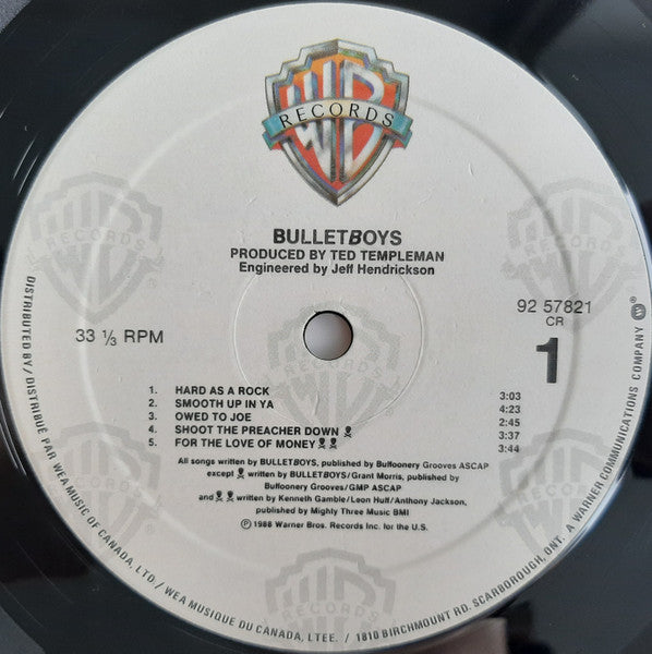 Bulletboys - BulletBoys - 1988