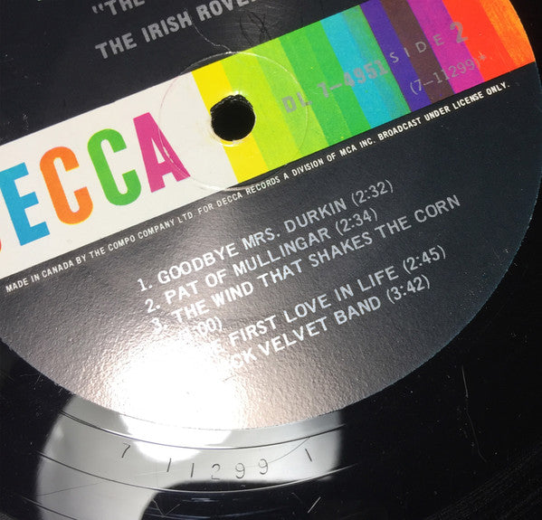 Irish Rovers, The - The Unicorn - 1967