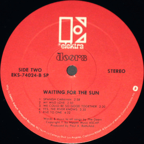 Doors, The - Waiting For The Sun - 1982