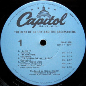 Gerry & The Pacemakers - The Best Of Gerry And The Pacemakers - 1979