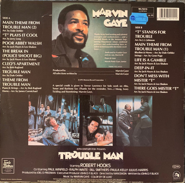 Marvin Gaye - Trouble Man Vinyl Record