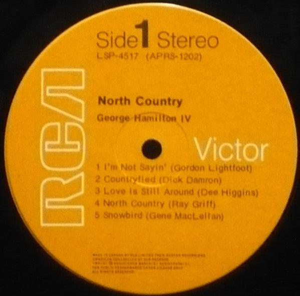 George Hamilton IV - North Country Vinyl Record