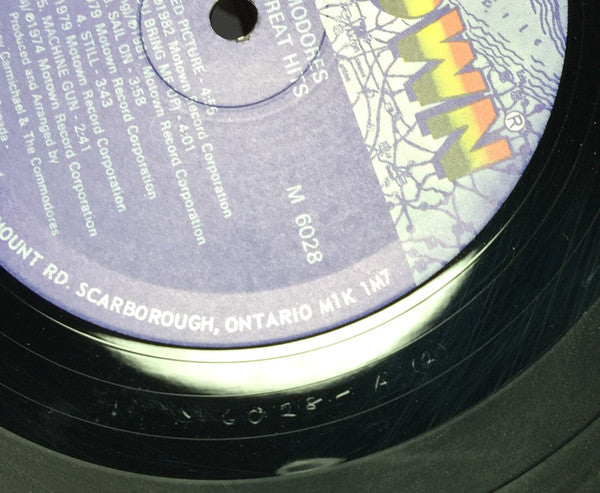 Commodores - All The Great Hits - 1982