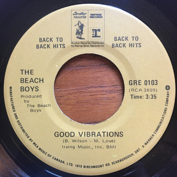 Beach Boys, The - Good Vibrations / Heroes And Villains -
