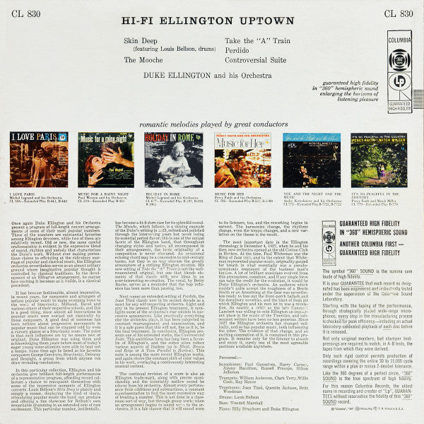 Duke Ellington And His Orchestra - Hi-Fi Ellington Uptown