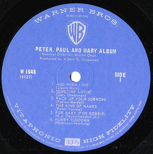 Peter, Paul And Mary - Album Vinyl Record