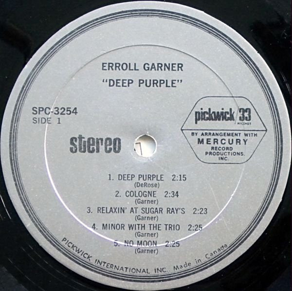 Erroll Garner - Deep Purple