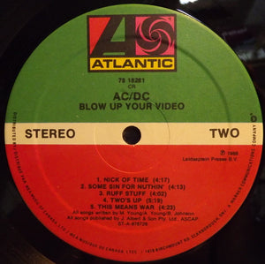 AC/DC - Blow Up Your Video - 1988
