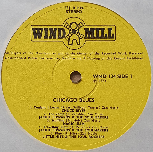 Various - Authentic Chicago Blues