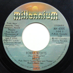 Meco Monardo - Theme From Close Encounters / Roman Nights - 1977