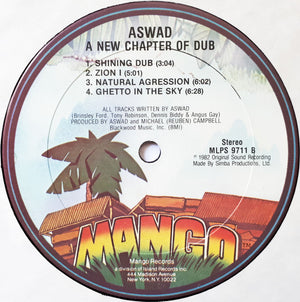 Aswad - A New Chapter Of Dub - 1982