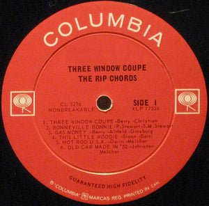 Rip Chords, The - Three Window Coupe - 1964